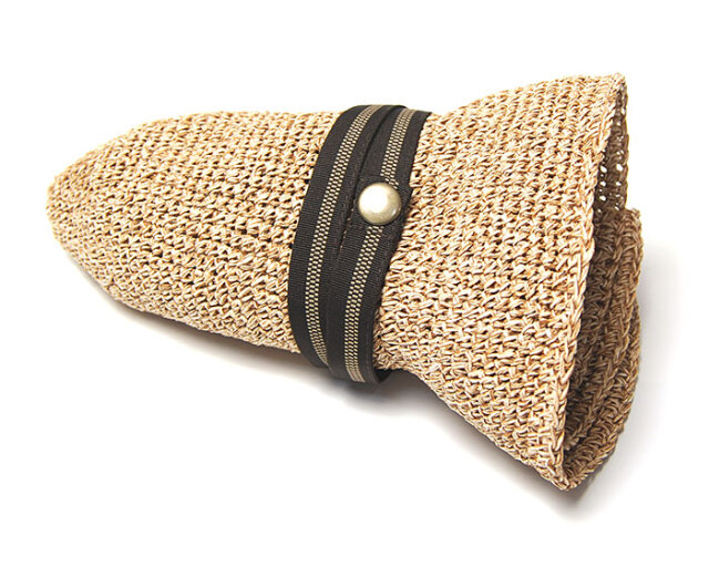 Nol(ノル) ウォッシャブルペーパーストロー中折れ帽 PPAM Pocketable