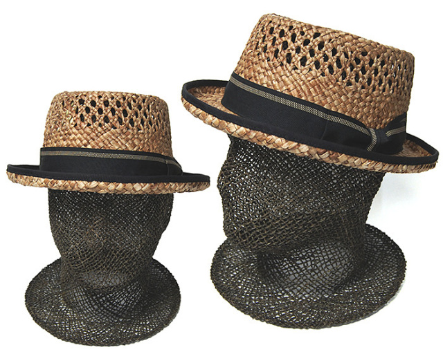 Nol(ノル) ストローポークパイハット エチェンゴン2 ストローハット