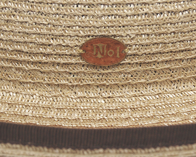 ポイント5倍】 Nol(ノル) アバカブレード中折れ帽 Abaca Sanada