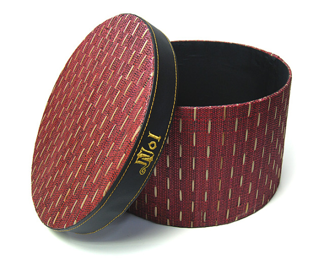 Nol ノル　帽子用ボックス　帽子ボックス　帽子用丸箱