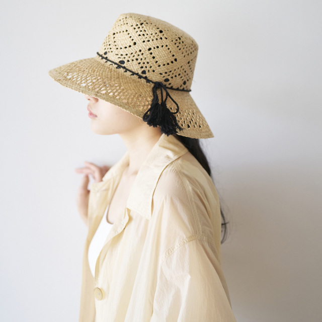 Odds　オッズ　ラフィアハット　RAFFIA RESORT HAT26