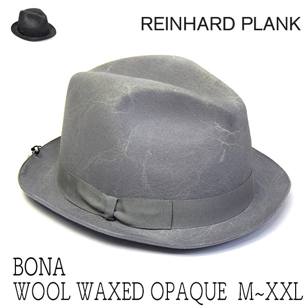 REINHARD PLANK レナードプランク ウールフェルト中折れ帽 BONA