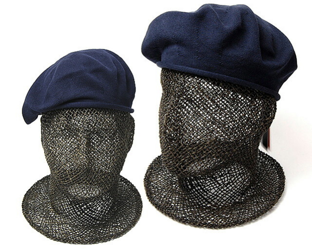 PARKHURST パークハースト コットンニットベレー帽