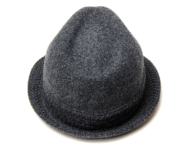 ”Retter(レッター)”ウールニット中折れ帽 RIB BASQUE HAT 