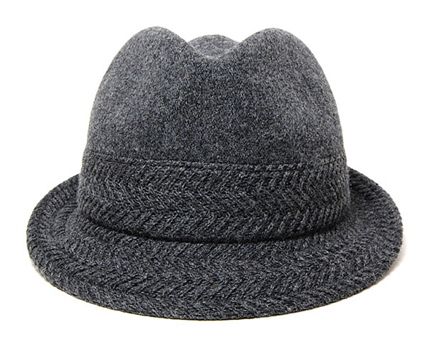 ”Retter(レッター)”ウールニット中折れ帽 RIB BASQUE HAT 