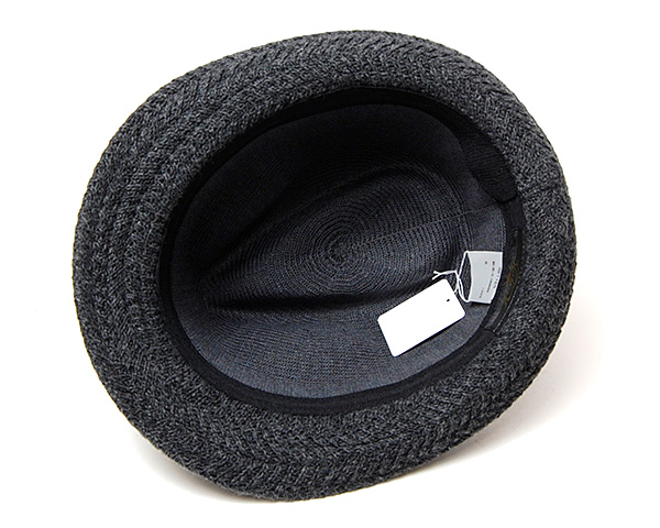 ”Retter(レッター)”ウールニット中折れ帽 RIB BASQUE HAT 