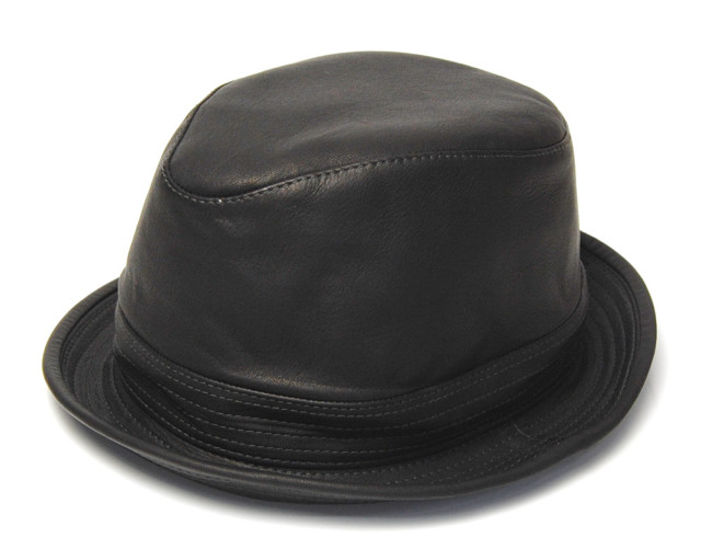 Retter レッター 撥水レザー中折れ帽 ハット Water P Hat