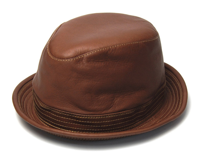 Retter レッター 撥水レザー中折れ帽 ハット Water P Hat