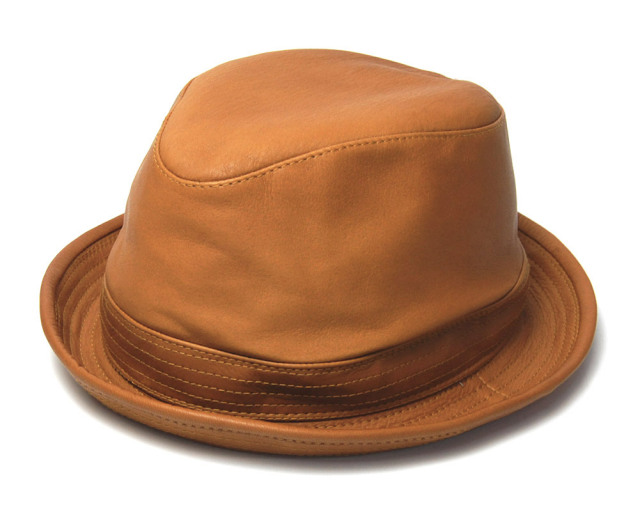 Retter レッター 撥水レザー中折れ帽 ハット Water P Hat