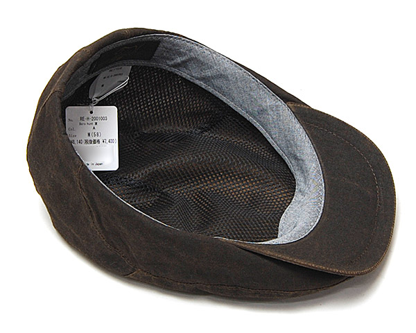 ”Retter(レッター)” 泥染めコットンハンチング Doro Hunt 夏 