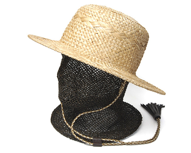 SUBLIME(サブライム) ストローボーターハット Resort Boater Hat