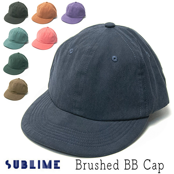 SUBLIME(サブライム) ブラッシュドベースボールキャップ Brushed BB