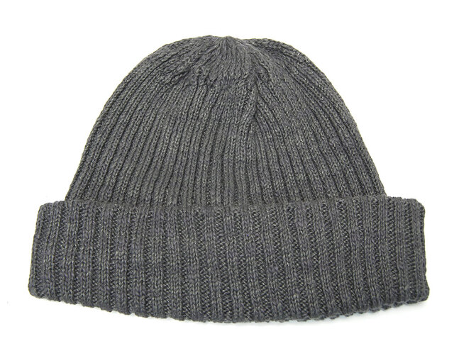 モンクレール ニットキャップ ウール×カシミヤ ブラック ユニセックス