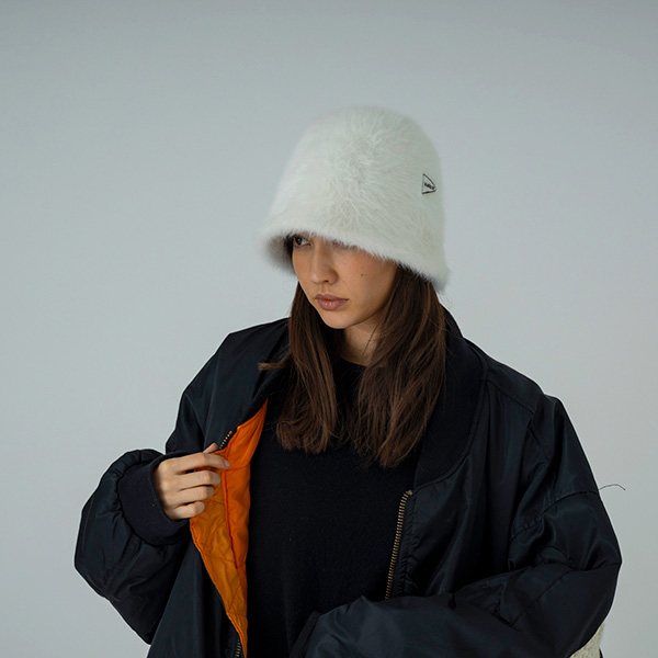 SUBLIME(サブライム) アンゴラファーハット HELLO HAT メンズ