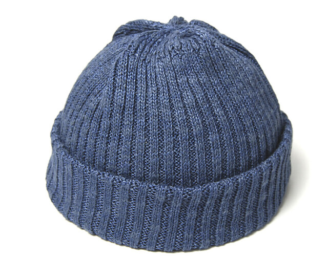 SUBLIME(サブライム)　リネンコットン二ットキャップ　CTN LINEN 2×1 WT 