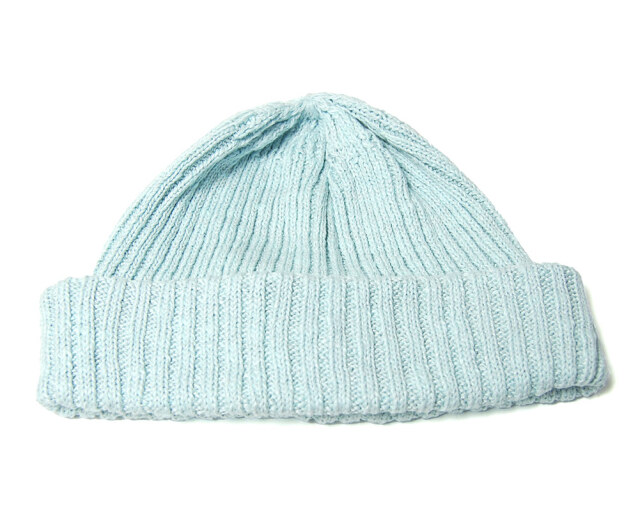 SUBLIME(サブライム)　リネンコットン二ットキャップ　CTN LINEN 2×1 WT 