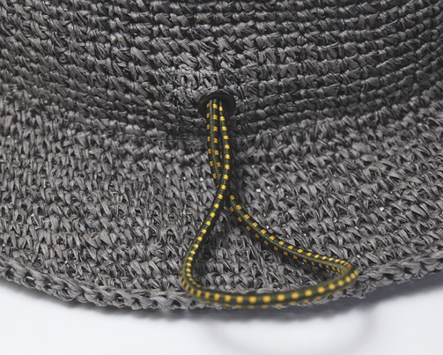 美品 マウンテンハット グレー色 帽子 mountain hat grey灰色 yohji yamamoto - PAPER PE BODY MOUNTAIN HAT （GRAY