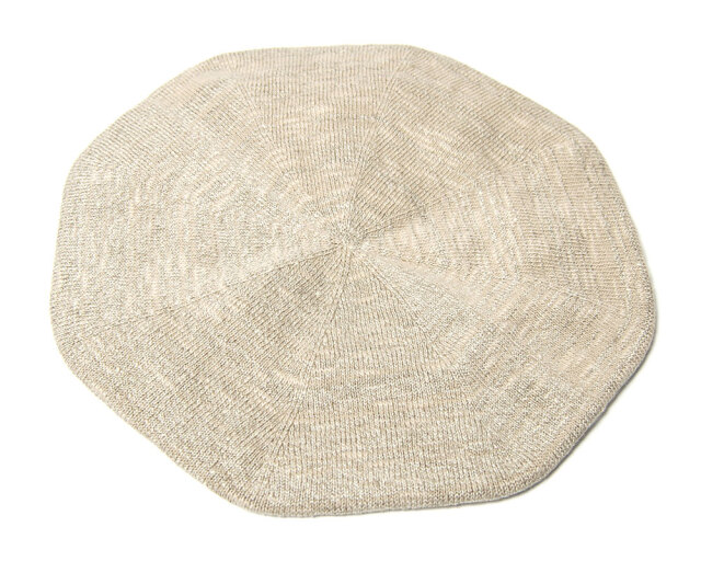 SUBLIME(サブライム)　リネンコットン二ットベレー　CTN LINEN HG BERET