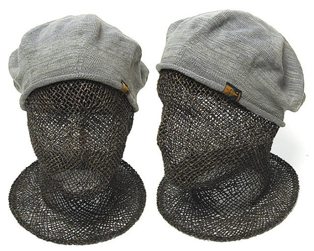SUBLIME(サブライム)　リネンコットン二ットベレー　CTN LINEN HG BERET
