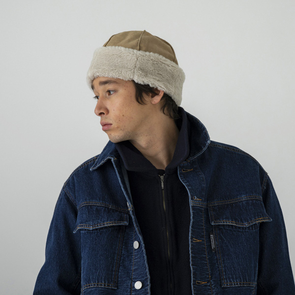 SUBLIME　サブライム　エコスエードワッチキャップ