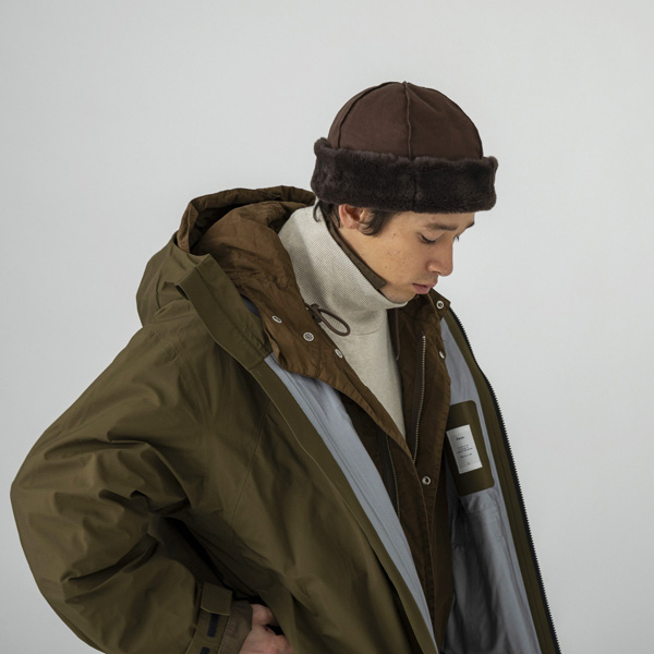 SUBLIME　サブライム　エコスエードワッチキャップ