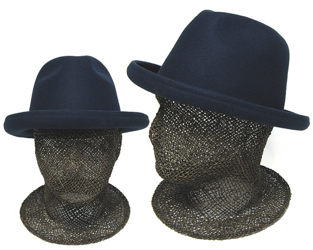 【新品】sou・sou ねね　フェルトウールハット フェルト_ねね／黒緑（くろみどり）