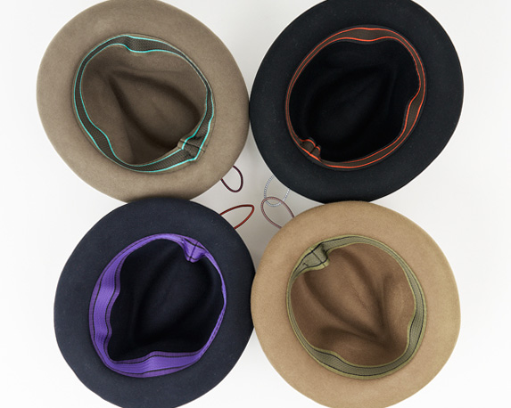 SUBLIME(サブライム) ウールフエルト中折れ帽 Travel Eden Felt Hat