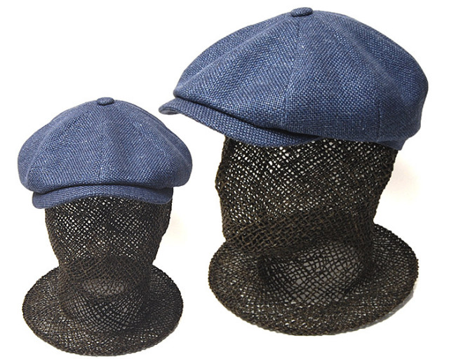 ”STETSON(ステットソン)” ウールリネン8枚はぎハンチング HATTERAS