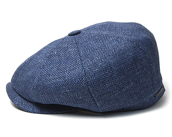 ”STETSON(ステットソン)” ウールリネン8枚はぎハンチング HATTERAS