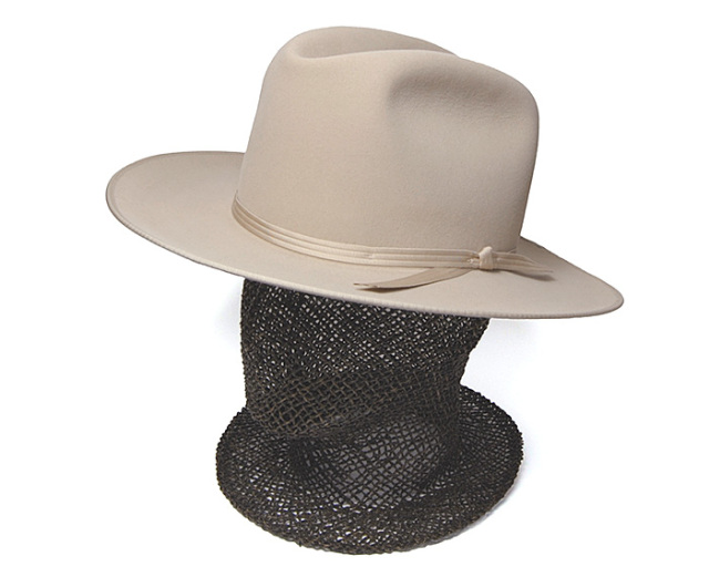 アメリカ STETSON(ステットソン) ファーフエルト中折れ帽 VINTAGE OPEN 