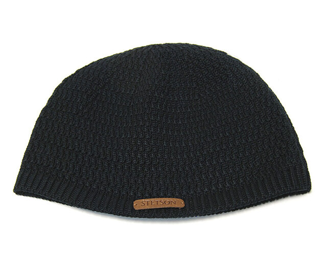 STETSON　ステットソン　コットンニットキャップ　ニット帽　SE100