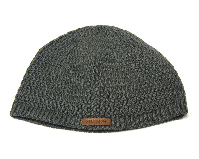 STETSON(ステットソン)　コットンニットキャップ　ニット帽