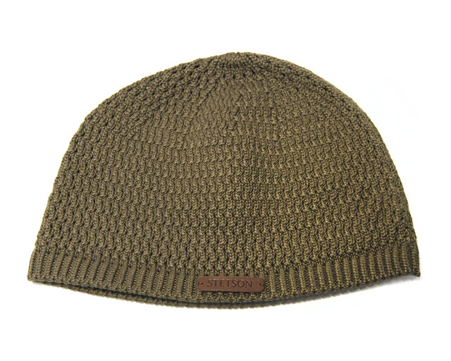 STETSON　ステットソン　コットンニットキャップ　ニット帽　SE100