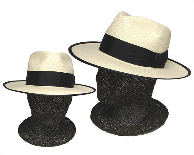 STETSON ステットソン つば広パナマ中折れ帽 FLAT WHIPPET PA SE656