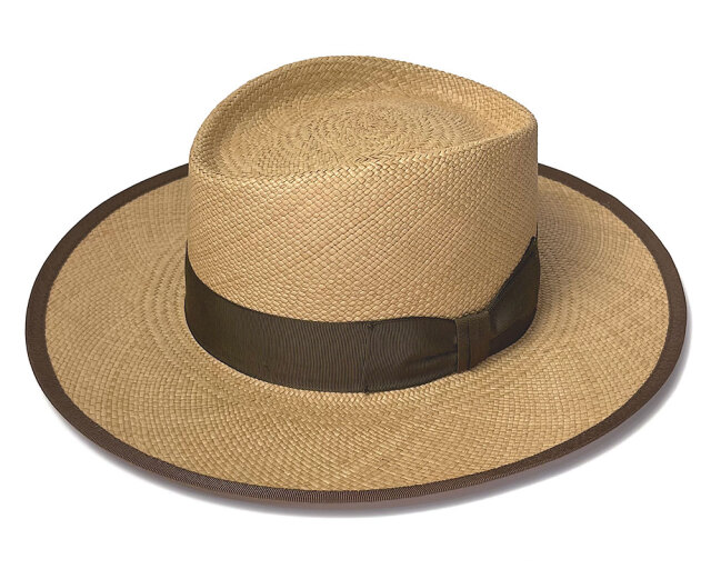 STETSON ステットソン つば広パナマ中折れ帽 MIGUEL