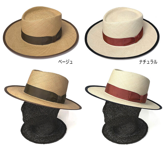 STETSON ステットソン つば広パナマ中折れ帽 MIGUEL