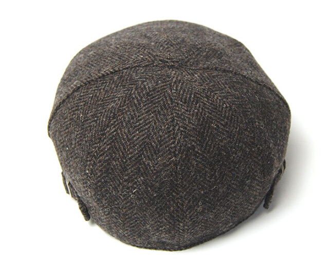 STETSON　ステットソン　ツイード６枚はぎハンチング　SE736