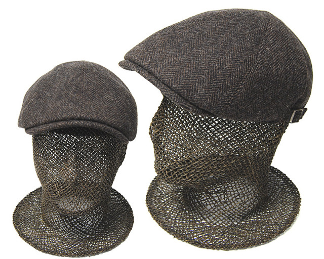 STETSON　ステットソン　ツイード６枚はぎハンチング　SE736