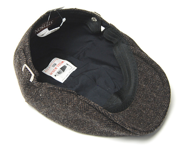 STETSON(ステットソン) ツイード6枚はぎハンチング SE736 ウールリッチ