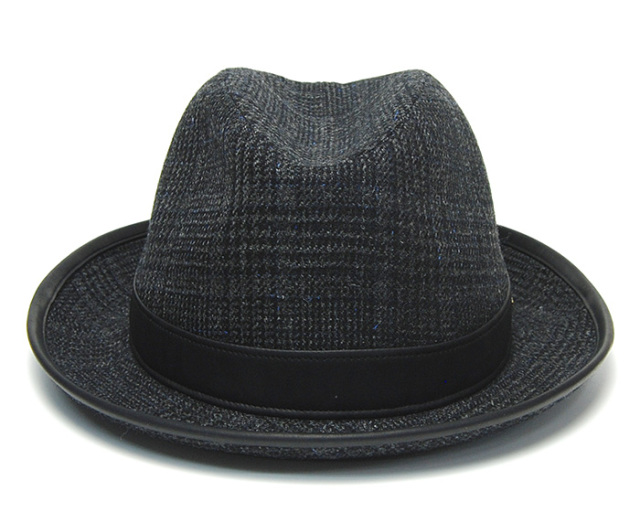 STETSON ステットソン チェック中折れ帽 SE743 ドーメル