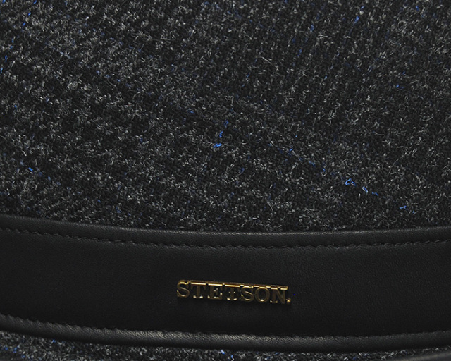 STETSON ステットソン チェック中折れ帽 SE743 ドーメル
