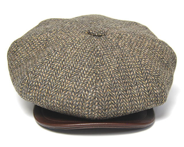 STETSON(ステットソン) ハリスツイード8枚はぎハンチング SE787 メンズ