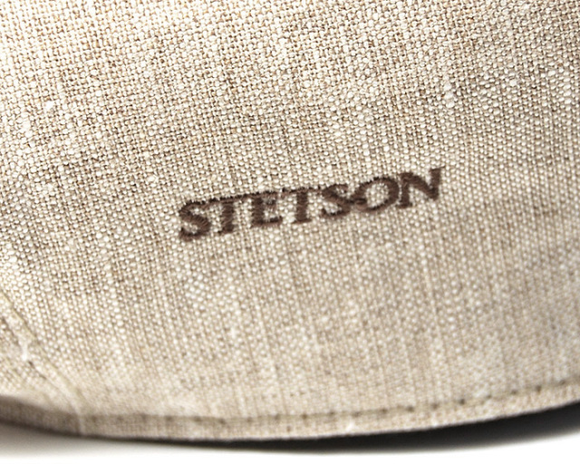 STETSON　ステットソン　リネン８枚はぎハンチング　キャスケット