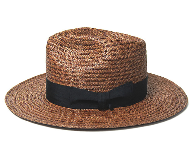 STETSON (ステットソン) つば広ペーパーブレード中折れ帽 メンズ 春夏