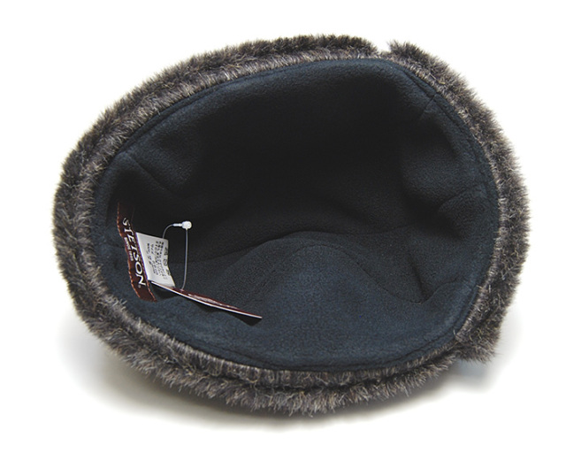 STETSON(ステットソン) ファー付きレザー飛行帽 メンズ ユニセックス