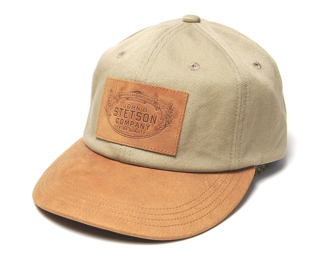 STETSON　ステットソン　レザーワッペンキャップ　SE882