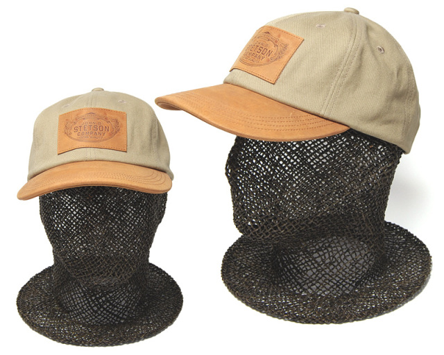 STETSON　ステットソン　レザーワッペンキャップ　SE882
