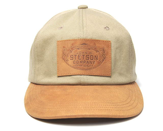 STETSON　ステットソン　レザーワッペンキャップ　SE882