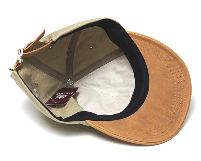 STETSON　ステットソン　レザーワッペンキャップ　SE882