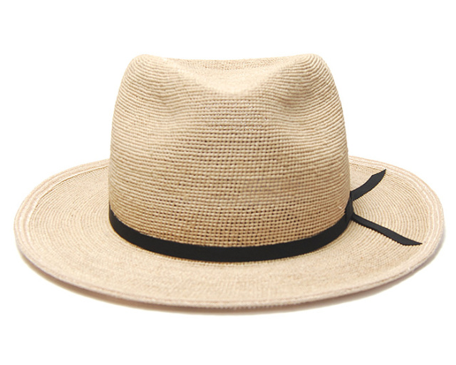 STETSON (ステットソン) 細編みラフィア中折れ帽 SE895 メンズ 春夏